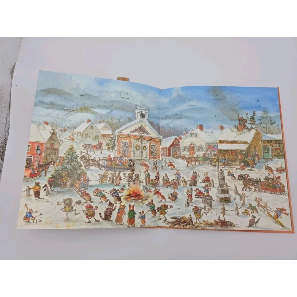 Tasha Tudor's Advent Calendar: A Wreath of Days 1988 Hardcover